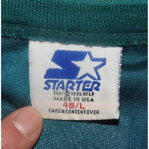 Vintage 1995 Starter Dan Marino Miami Dolphins NFL Jersey Mens Size 48 Large - Picture 5 of 12